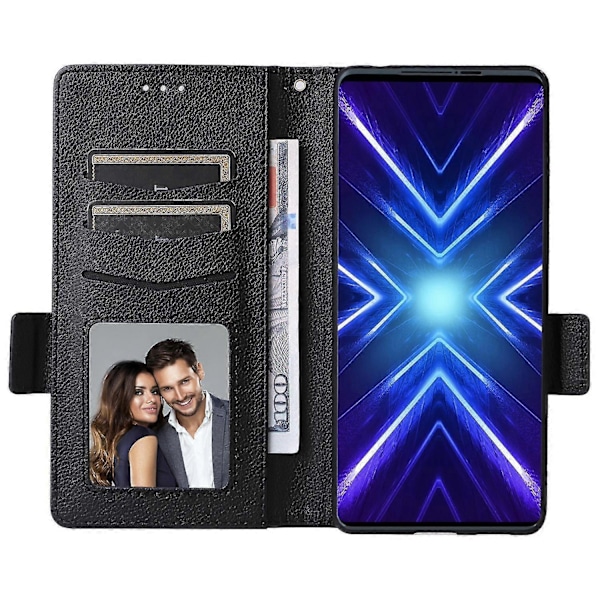 Telefondeksel for HTC U24 Pro 5G Lærdeksler Black
