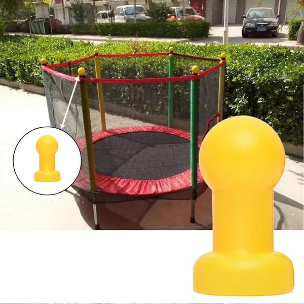 Børne Trampolin Cover Vibrationsdæmpende Slagfast Hurtig Fastgørelse Trampolinrør Ærme Reservedele