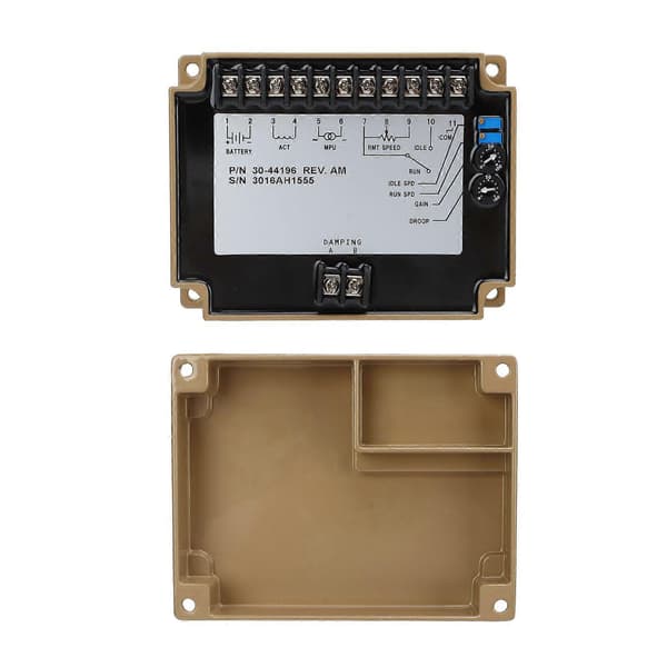 Elektronisk motorhastighedsregulator 3044196 Høj følsomhed Aluminium til Cummins generator