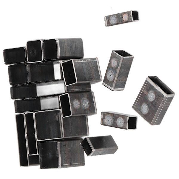 18 st Läderskärande Stansform Legeringsskärare Formverktyg Set Kit för Hantverk DIY