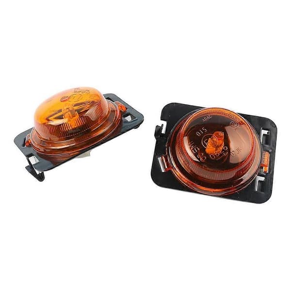 Pærer Side Frontlampe Blinklys for Wrangler-JK 2007-2015 Halogen Markeringslys Side Lampe Klaring Lys