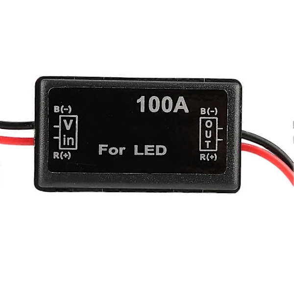 Auto Motorsykkel LED Pulserende Strobelys Blinklys Bryter Modul Bakre Bremselys Kontroller