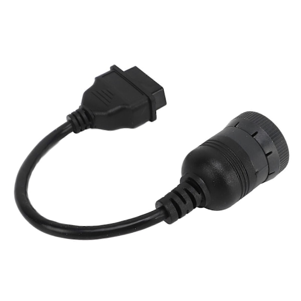 Lastbilsdiagnos Gränssnittsadapter 16-Pin OBD2 9-Pin Adapterkabel Fordonsdiagnostikverktyg