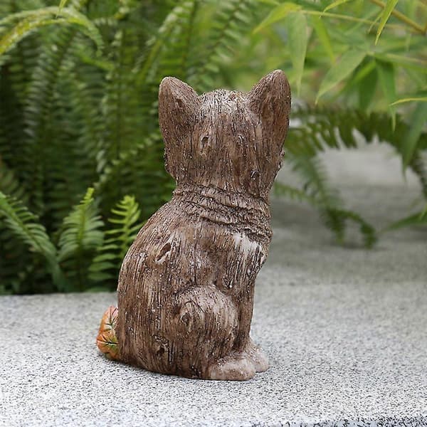 Reven Hagestatue, 17 cm, Fargerik