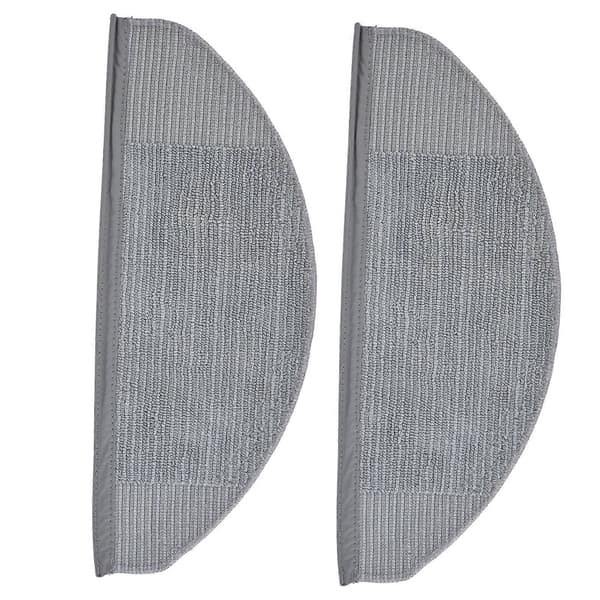 2 stk. robotstøvsuger udskiftningsmoppeklude, stærk vandabsorption, blød mikrofiber, vaskbare udskiftningsmoppeklude