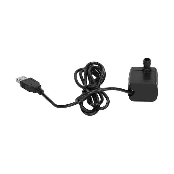 Vattenpump USB-kontakt Borstlös Mikro Dränkbar Pump Cirkulationsanordning DC5V 170L/H 100cm Lyfthöjd