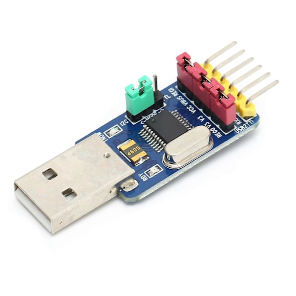 USB til seriell portmodul, arbeidsmoduser til 12C IIC UART TTL Bridge Chip-komponenter YS-CH341T