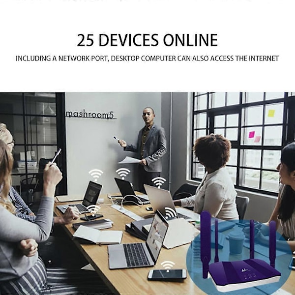 Wifi Modem Router, Lte Access Point, Cpe Mobil Hotspot, Udendørs Access Point Antenne, Simkort Slot Bridge