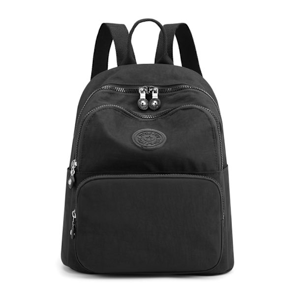 Design Skolväska För Tonårsflickor 2021 Kvinnor Ryggsäck Resa Casual Axelväskor Kvinnlig Nylon Ryggsäck Svart Handväska Black bag