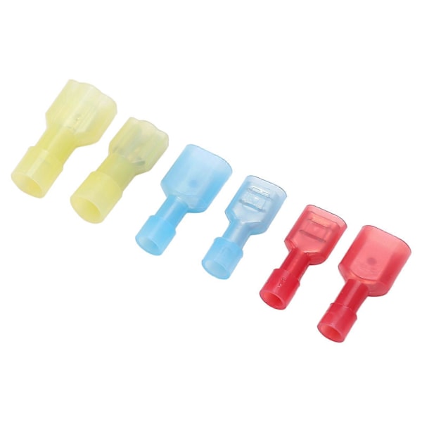 200 stk. ledningsterminaler hun og han kobber nylon kaldpresset hurtigkoblingssett for bil