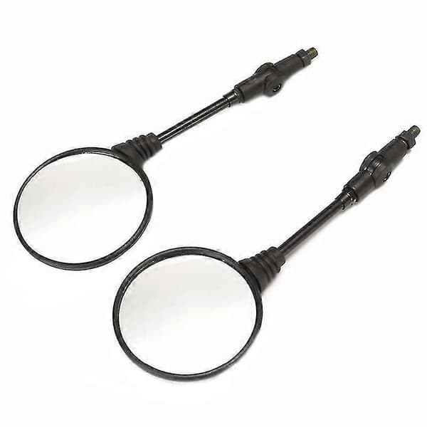1 par Universal Fällbar Motorcykel Sidospegel 10mm För Kawasaki Klx250-Bra