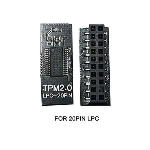 TPM Krypteringssäkerhetsmodulkort Fjärrkort för TPM2.0 Modul 20Pin för att Stödja Multi-Moderkort