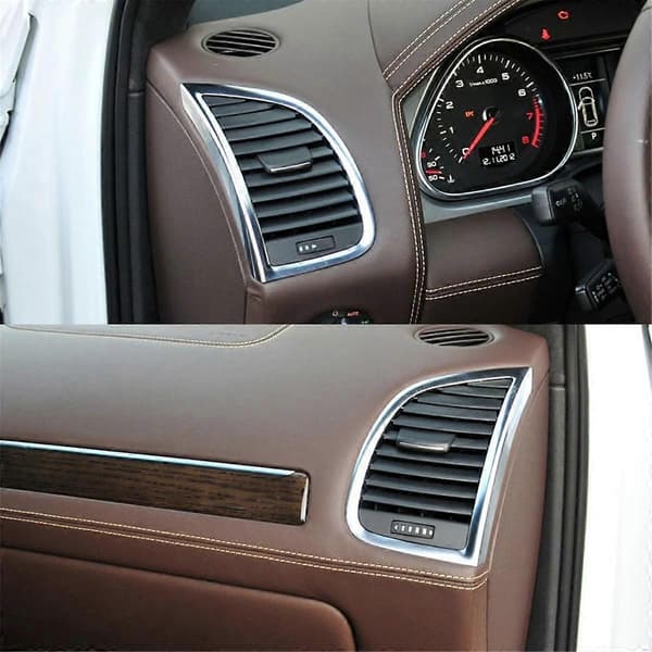 För 4L 2006-2015 Främre Instrumentbräda Höger Luftkonditionering Värme AC Ventilationsgaller Panel 4L0 820 902