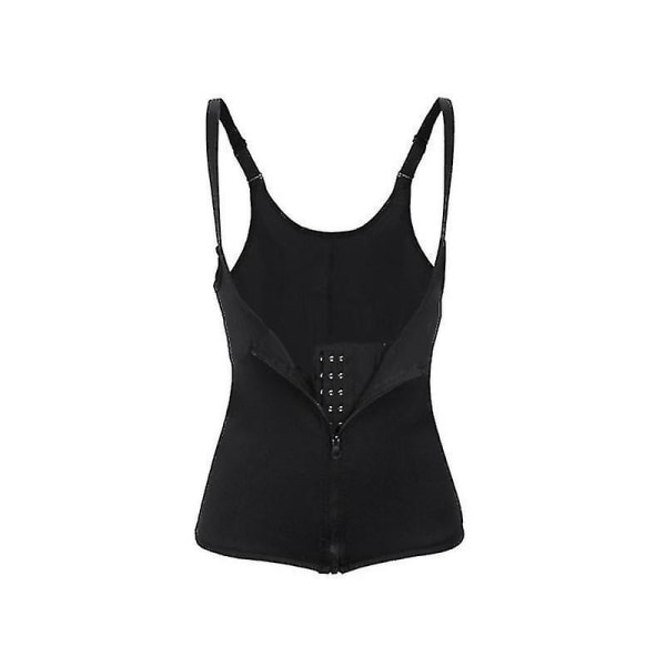 Tflycq Kvinnor Dragkedja Kroppsformande Shapewear Hög Midja Tränare Mage Bälte Underkläder M