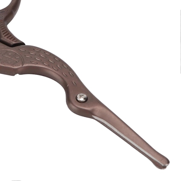 Kurkikuvioiset sakset ruostumatonta terästä retro ompeluun kirjontaan DIY askartelutyökalut, kellanruskea