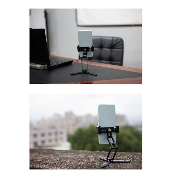 Foldbart Tripod Mini Lomme Magnetisk Telefon Tripod Stativ Selfe Stick Bord Smartphone Holder til Video Fotografering