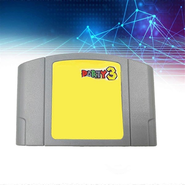 För N64-spel för 3 klassiska spelkort 64 Bit Videospel USA Engelsk Version