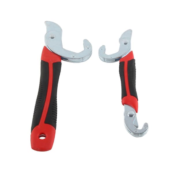 2 st Självjusterande Skiftnycklar Multifunktion 9?32mm Universal Snabbgrepp Rörtång