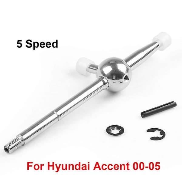 Passer til Accent 00-05 5-gears manuel/standard krom kort gearstang manuel