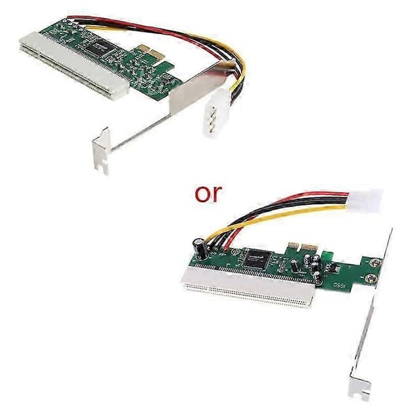 PCI-Express PCI-E Till PCI Riser Busskort Högeffektiv Adapter Konverterare-Bra