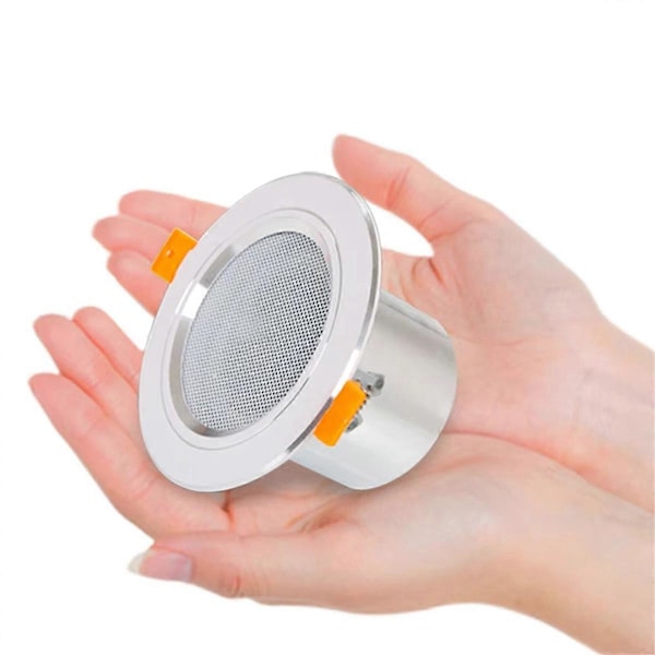 Mini Tak Högtalare 12W HiFi Stereo Högtalare Hemmabio Ljudsystem Offentlig Adress Bakgrundsljud Badrum