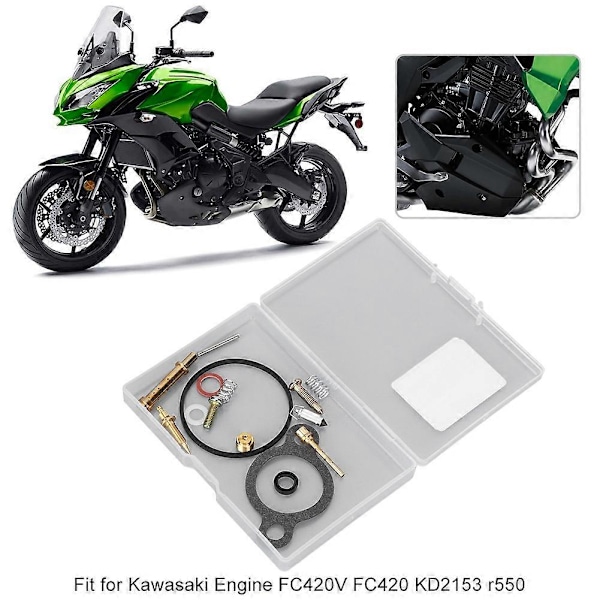 Metallinen kaasuttimen korjaussarja sopii Kawasaki-moottoreille FC420V FC420 KD2153 r550