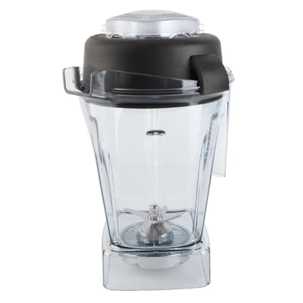 Blender Erstatningsbeholder 1,4 liter ABS Gummi Klar Forseglet Blenderkande med Rustfrit Stål Kniv og Låg