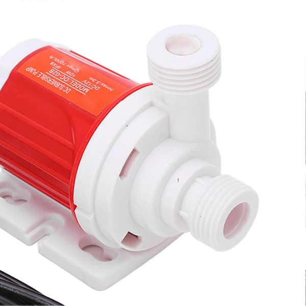 Borstlös Cirkulerande Vattenpump Tyst Mini Dränkbar Hushållspump DC12V 10W 3.3 Meter Lyfthöjd