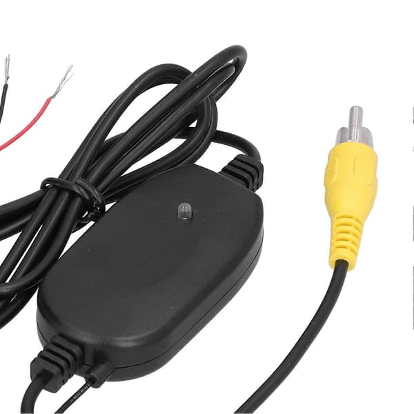 2 stk. Ryggekamera Sender Mottaker 2.4G Trådløs DC12V Bilmodifikasjon Erstatning