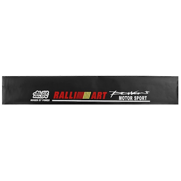 130x21cm Universal PVC Bil Reflekterande Klistermärke Främre Vindruta Dekorativa Dekaler med Skrapa för Bil Motorsport
