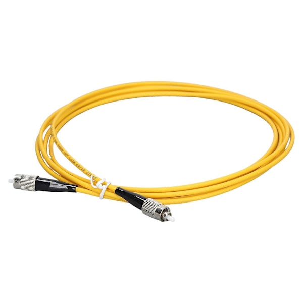 5 st Optisk Fiber Förlängningskabel UPC/FC till UPC/FC Halogenfri Fiberoptisk Kabel för Kommunikationsteknik