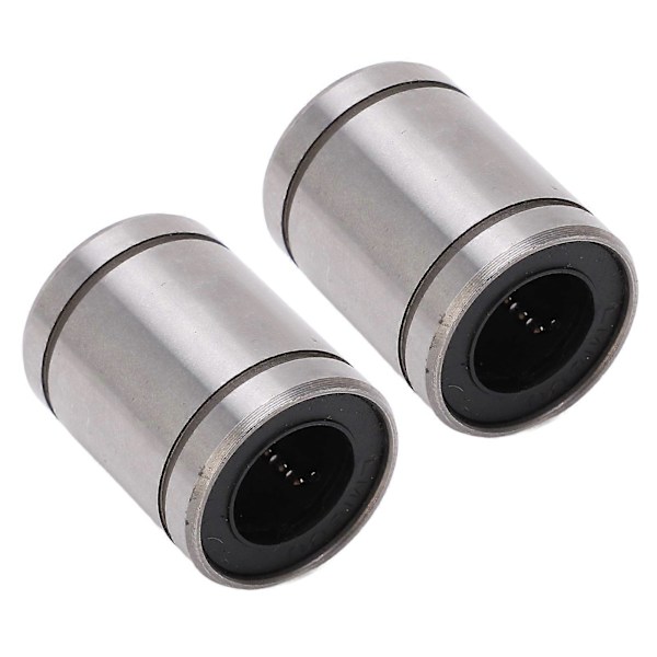 2 kpl Sylinterimäinen lineaarinen liikekuulalaakeri ID 16mm OD 28mm LM16UU CNC 3D-tulostimeen