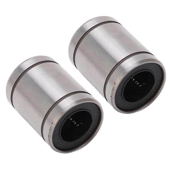2 stk. Sylinder Lineær Bevegelse Kulelager ID 16mm OD 28mm LM16UU for CNC 3D-skriver
