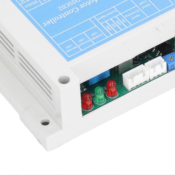 DC Motorvarvtalsregulator Borstad Motor Start Stopp Acceleration Deceleration Guvernör med Fjärrkontroll Set DC 8?30V