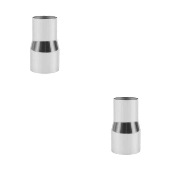 1/2/3/5 Universal Eksosrør Enkel å Installere Rustfritt Stål 63MM-76MM 2Set