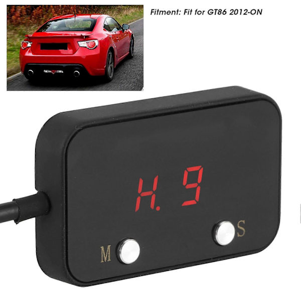 Cammus Windbooster 3-Läges Gaskontroll RT551 Plug and Play Passar GT86 2012-ON