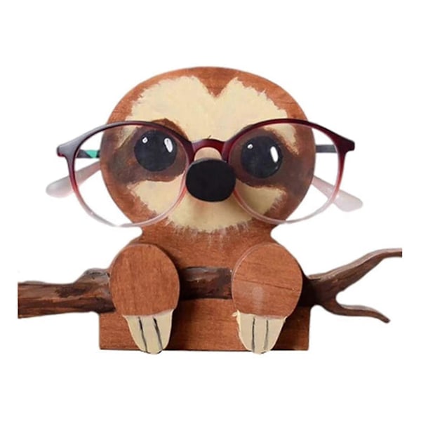 Brilleskrin Dyrebrilleramme Hund Trebrilleskrin Visningsstativ sloth