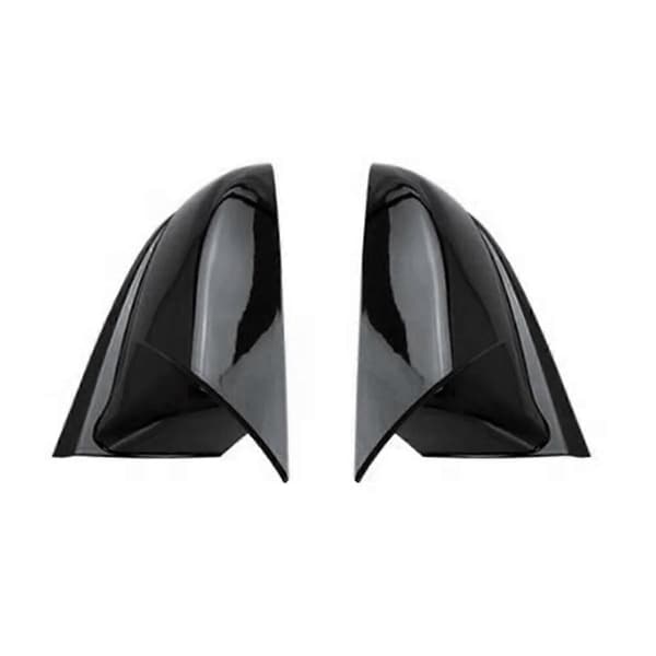 Sidespejlskappe til bil, hus, skal, trim, ABS-sticker til 2012-2015 US Gloss Black