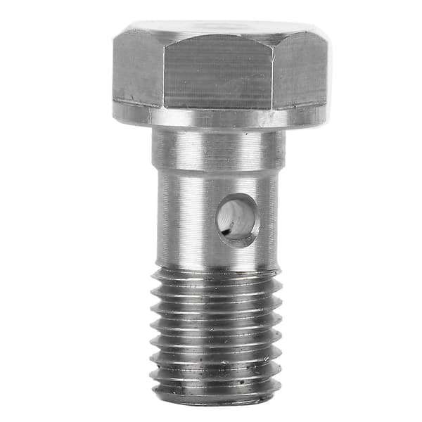 Turbo Oliefødebegrænser M10x1.25 Rustfrit Stål Begrænset Fitting Passer til Mitsubishi TD02 TD03 TD04