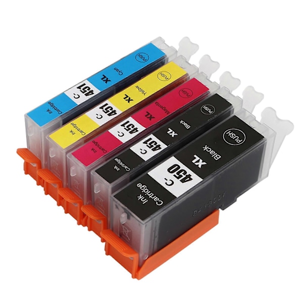 Yhteensopivat mustekasetit PIXMA MG5440 MG5540 MG5640 MG6340 MG6440 MG6640 MG7140 -tulostimille, täyttöpakkaus, 5 väriä (BK BK C M Y)