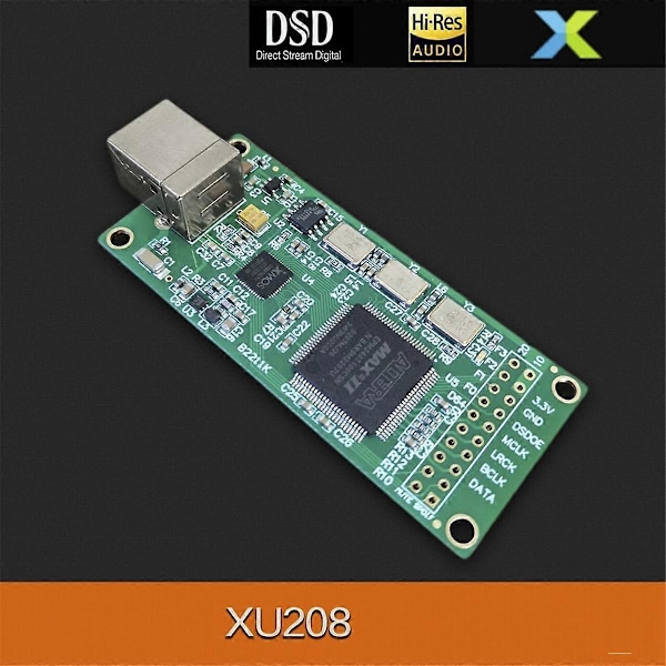XU208 USB Digitalt Interface Modul XU208 USB Audio Interface Modul USB til I2S/IIS Stepper Kort DSD256/PCM384