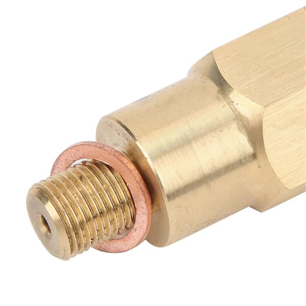 1/8 BSP til 1/8 NPT Olietryk Måler Adapter Sensor med Pakning til Turbo Tilførselsledning