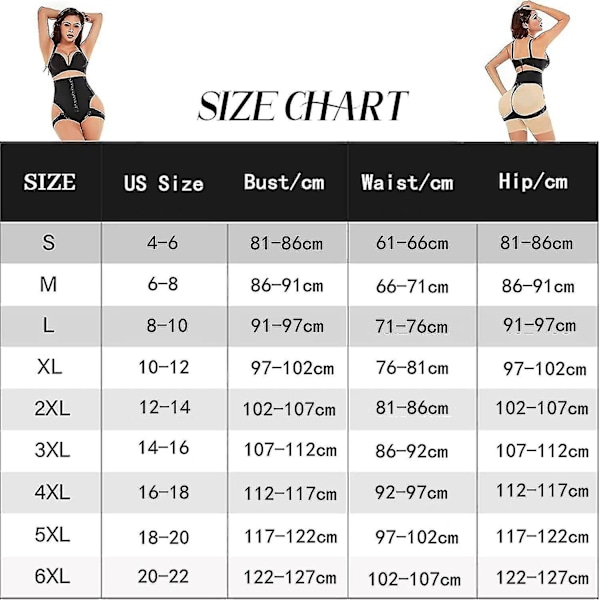 Tflycq Cuff Tummy Trainer Femme Exceptionell Shapewear, 100% Osynlig Lyfter Snabbt Höfterna Och Stramar Åt Midjan. M