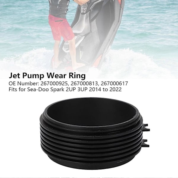 Jet Pump Slidring 267000925 Slidstærk Impeller Slidring til SeaDoo Spark 2UP 3UP 2014 til 2022