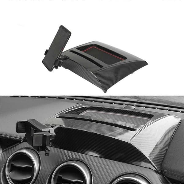 Dashboard Organizer Bakke med Telefonholder Klips til 2015+ Centerkonsol Opbevaringsboks
