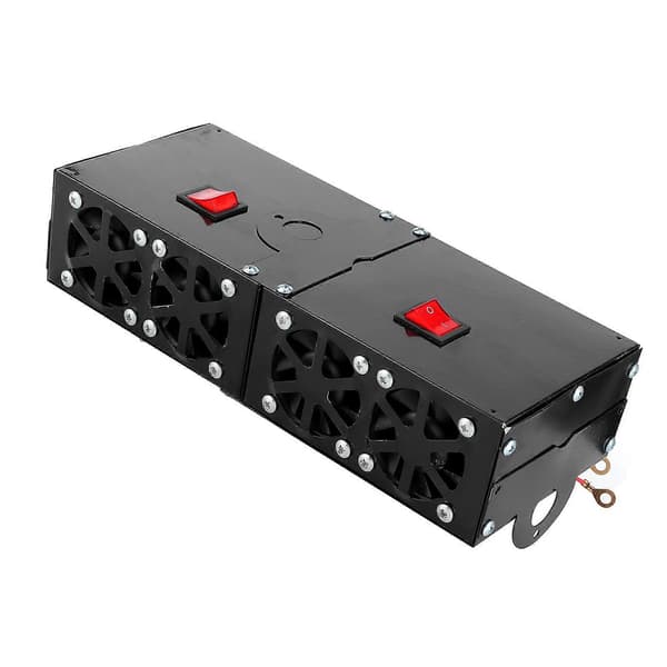 Bilvarmer Defroster Auto 4 Hull Vifte 12V Defroster 800W