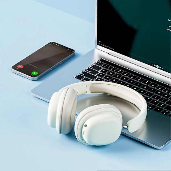 Langattomat Over-ear -vastamelukuulokkeet, Bluetooth-yhteensopivat 5.3 -kuulokkeet mikrofonilla, jopa 20 tunnin akunkesto, peli-, juoksu- ja urheilukuulokkeet