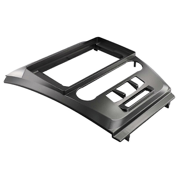 10.1 Bilradio Fascia Ramme Adapter for 2009-2012 2 Din Dash Android Mp5 Panel Ramme Kit Sølv-Grå
