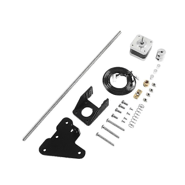 Go 3D-skrivare Dubbel Z-axel Längdskruv Kit 350mm Dubbel Z-axel Motor Y-typ Kabel Kit 3D-skrivartillbehör