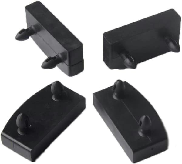 20 stk. 10*55 mm Erstatningsholdere for sengebunner, sett, pakker, plastikkapsler for midten